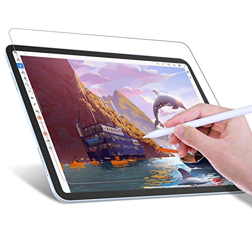 JETech Protector Pantalla de Papel Write Like Compatible iPad Air 4 10,9 Pulgadas (4.ª Generación), iPad Pro 11 Pulgadas (Modelos 2020 y 2018), Antirreflejos, Película de Papel PET Mate para Dibujar JETech Protector Pantalla de Papel Write Like Compatible iPad Air 4 10,9 Pulgadas (4.ª Generación), iPad Pro 11 Pulgadas (Modelos 2020 y 2018), Antirreflejos, Película de Papel PET Mate para Dibujar