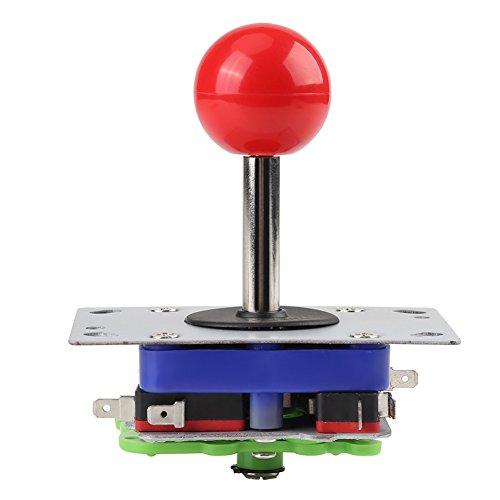 Joystick Arcade, estilo de competición clásico 2/4/8 Way Game Joystick Controller Ball para máquina de juegos Arcade y otros juegos de lucha para PC Joystick Arcade, estilo de competición clásico 2/4/8 Way Game Joystick Controller Ball para máquina de juegos Arcade y otros juegos de lucha para PC