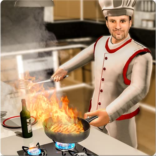 Juego de cocina real 3D-Chef de cocina virtual