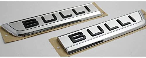 Juego de placas originales con emblema grabado en aluminio mate