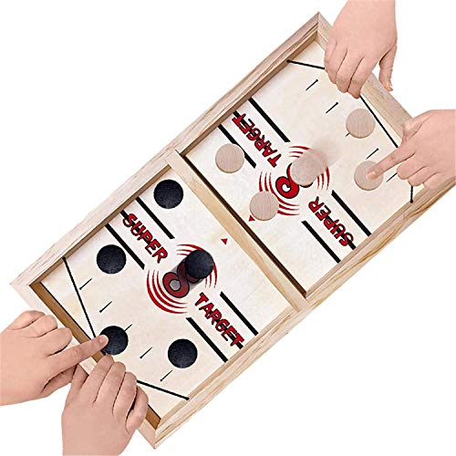 Juego de Puck de Sling Portable, Juego de Mesa de Batalla de Mesa portátil, Juego de Mesa de Madera del Ganador, Juego de ajedrez de Slingpuck de Ritmo para niños Adultos (Color : Small) Juego de Puck de Sling Portable, Juego de Mesa de Batalla de Mesa portátil, Juego de Mesa de Madera del Ganador, Juego de ajedrez de Slingpuck de Ritmo para niños Adultos (Color : Small)