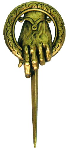 Juego de Tronos - Pin la Mano del Rey (Dark Horse SDTHBO20697) Game of Thrones Serie TV Pin la Mano del Rey, Color Golden Brown, Standard (20697) Juego de Tronos - Pin la Mano del Rey (Dark Horse SDTHBO20697) Game of Thrones Serie TV Pin la Mano del Rey, Color Golden Brown, Standard (20697)