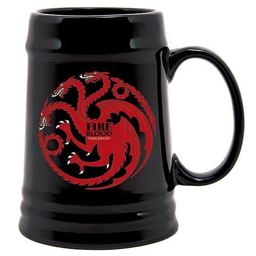 Juego de Tronos SDTHBO02899 - Jarra de cerámica diseño Targaryen, color negro (SD Toys SDTHBO02899) - Jarra cerámica Juego de tronos negra Targaryen , color/modelo surtido