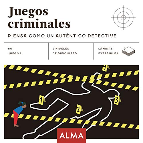 Juegos criminales: Piensa como un auténtico detective: 25 (Cuadrados de diversión)