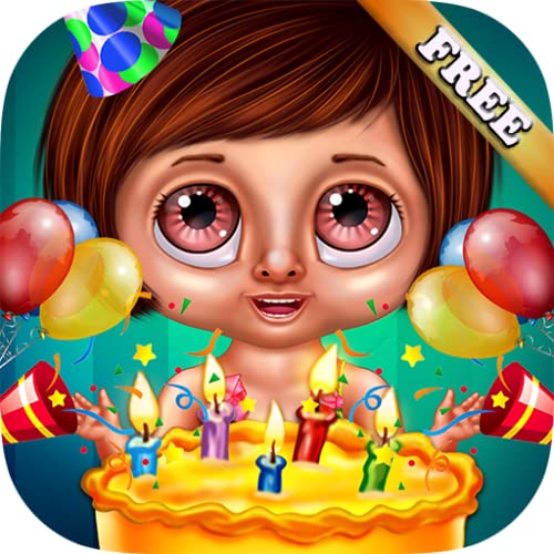 Juegos fiesta de cumpleaños: ¡Ten un super cumpleaños con tus amigos en este divertido juego educativo! GRATIS