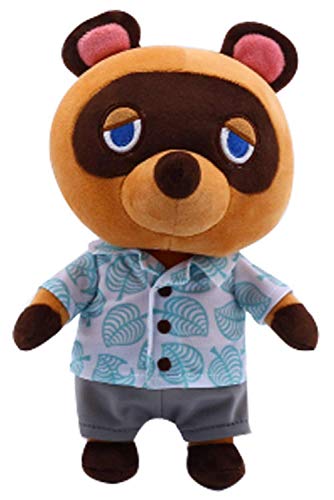 Juguete Animal Tom Nook Figura De Dibujos Animados Muneco De Peluche Juguetes De Regalo Osito De Peluche, 28cm