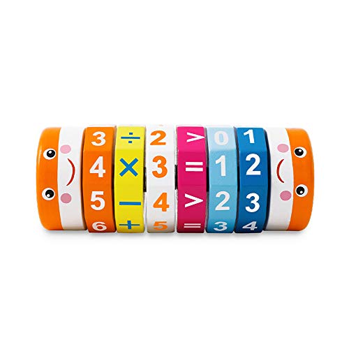 Juguete de Aprendizaje Cilíndrica Juguete Educativo Matemática de Madera Matemáticas Aritmético Juguete Niños Contando Didáctico Herramienta Inteligencia Cerebro la Desarrollo Números Símbolos Juguete de Aprendizaje Cilíndrica Juguete Educativo Matemática de Madera Matemáticas Aritmético Juguete Niños Contando Didáctico Herramienta Inteligencia Cerebro la Desarrollo Números Símbolos