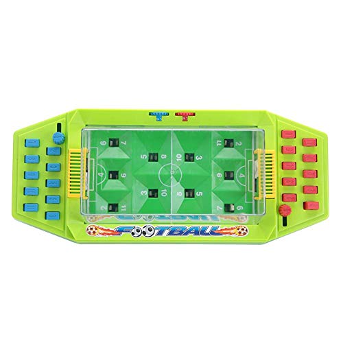 Juguete de fútbol de Mesa, Futbolin Foosball Juguete de fútbol Interactivo para Escritorio, Juego de Dos Jugadores de fútbol para los niños de los niños(Green)