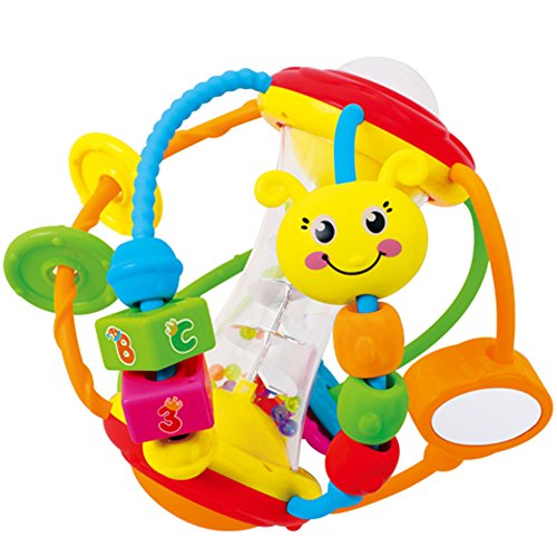 Juguete para niños de 6 meses de edad, juguete de actividad, sonajeros de juguete para niños y niñas