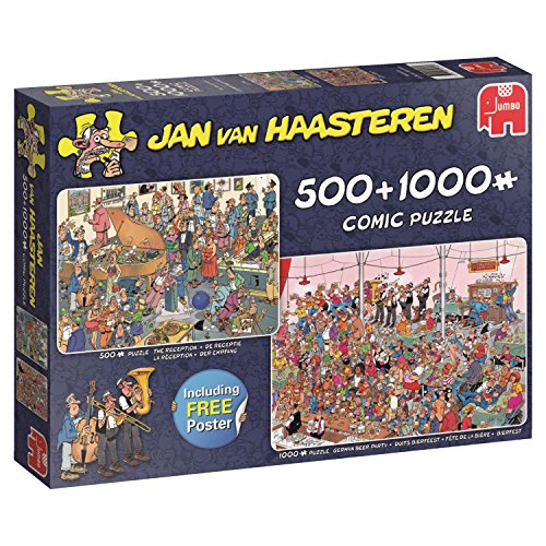 Jumbo - Puzzle Let's Party! 500 + 1000 Piezas (619058)