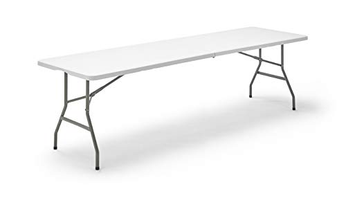 KG KitGarden Folding 240 - Mesa Plegable Multifuncional, Blanco, 240x74x74cm KG KitGarden Folding 240 - Mesa Plegable Multifuncional, Blanco, 240x74x74cm