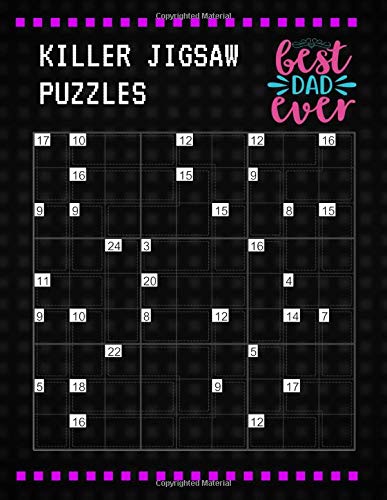 Killer jigsaw puzzles: Puzzles 3x3 block contain all of the digits 1 thru 9 killer jigsaw sudoku book, fun brain games training challenging and ... kids ages 4-8, 9-12, 13-14 ( Volume 18 )