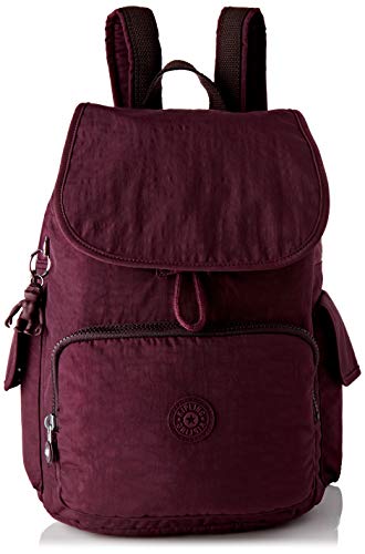 Kipling - City Pack, Mochilas Mujer, Morado (Dark Plum), 32x37x18.5 centimeters (B x H x T) Kipling - City Pack, Mochilas Mujer, Morado (Dark Plum), 32x37x18.5 centimeters (B x H x T)