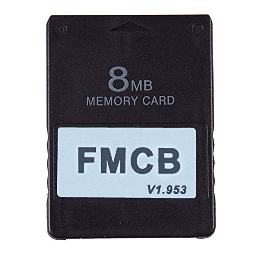 Kirmax FMCB Free McBoot Card V1.953 para PS2-2 Tarjeta de Memoria OPL MC Boot (8MB)