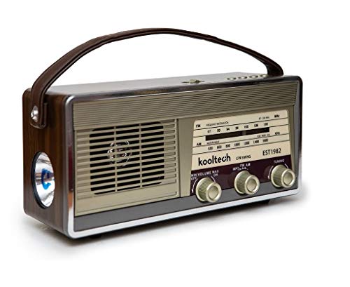 Kooltech 019496 Radio BT USB Vintage/Soul/30, Talla Única Kooltech 019496 Radio BT USB Vintage/Soul/30, Talla Única