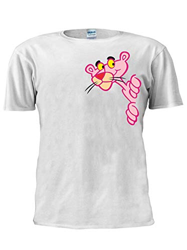 La Pantera Rosa Camiseta De Caricatura Camiseta De Moda Unisex De Moda De Los Hombres De La Camiseta