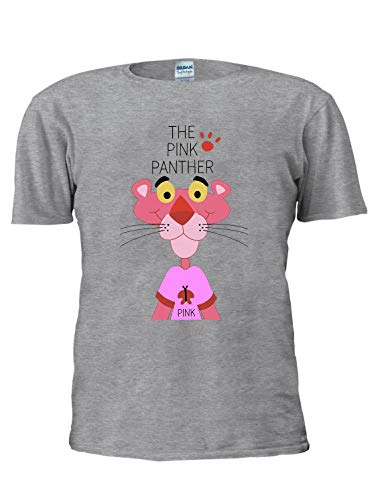 La Pantera Rosa Camiseta De Caricatura Camiseta De Moda Unisex De Moda De Los Hombres De La Camiseta