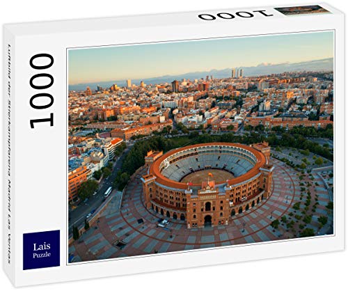 Lais Puzzle Vista aérea de la Plaza de toros de Madrid Las Ventas 1000 Piezas