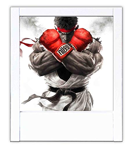 Lámpara blanca Street Fighter ryu Lámpara blanca Street Fighter ryu