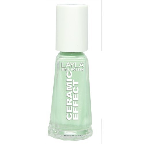 Layla Cosméticos 1243R23-105 sorbete de cerámica esmalte de uñas Efecto N.105 - Dinastía menta, 1er Pack (1 x 0:01 l) Layla Cosméticos 1243R23-105 sorbete de cerámica esmalte de uñas Efecto N.105 - Dinastía menta, 1er Pack (1 x 0:01 l)