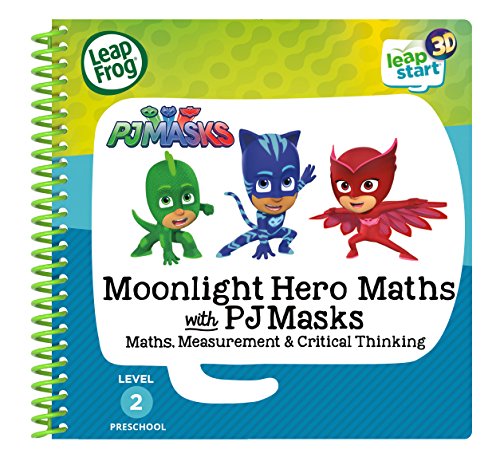 Leapstart Preescolar: Moonlight Hero Maths with PJ Masks Libro de Actividades (3D Mejorado)