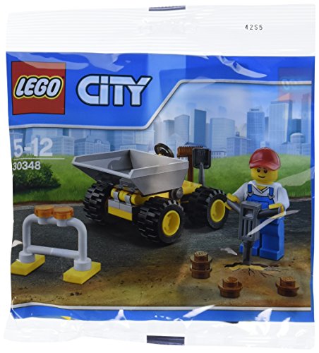 LEGO City Mini Dumper and Construction Minifigure 30348 (Bagged) by