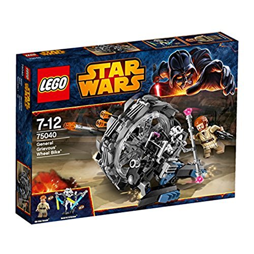 LEGO STAR WARS - General Grievous' Wheel Bike, Juego de construcción (75040)