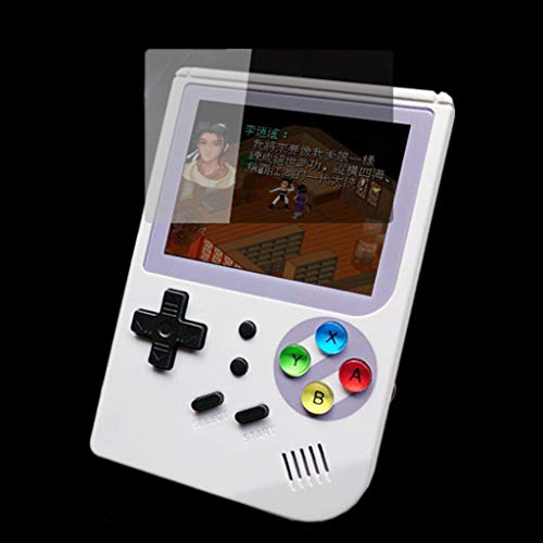 Leiouser RG300 - Juego de consola de videojuegos retro de 3,0 pulgadas, pantalla IPS portátil, máquina de juegos de mano, sistema doble de 16 GB