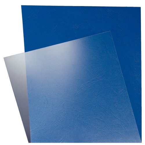 LEITZ 33681 - Tapas encuadernación PVC 180 micras (Pack 100 ud.) color transparente