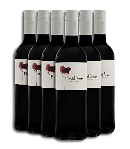 Leyenda del Páramo - Flor del Páramo Vino Tinto - Caja de 6 botellas de 75 cl.