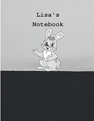 Lisa's Notebook: Personalized Eco-Friendly Notebook - Lined Notebook Journal - 120 Pages - Large (8.5 x 11 inches)