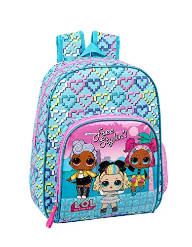 LOL Surprise Hearts Mochila pequeña Adaptable Carro, Multicolor, Unica LOL Surprise Hearts Mochila pequeña Adaptable Carro, Multicolor, Unica