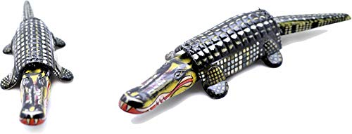 Lote de 3 Juguetes Decorativos de Hojalata COCODRILO Animales Juguetes y Juegos de Colección. Regalos Originales. Detalles Bodas y Eventos. Lote de 3 Juguetes Decorativos de Hojalata COCODRILO Animales Juguetes y Juegos de Colección. Regalos Originales. Detalles Bodas y Eventos.