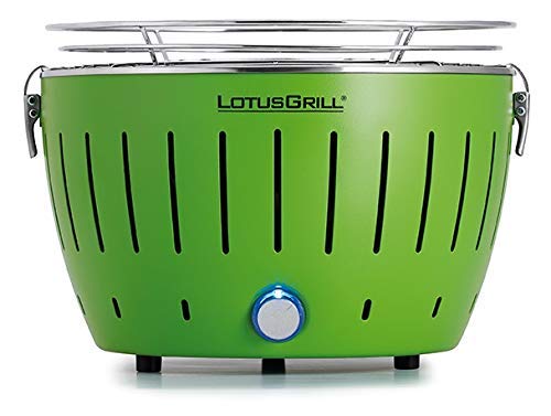 LotusGrill - Barbacoa compacta en 6 colores, verde lima