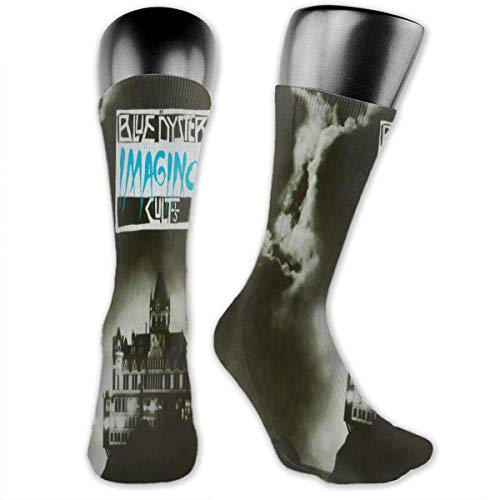 Lsjuee Calcetines Medianos Largos Blue Oyster Cult Imaginos Fashion Design
