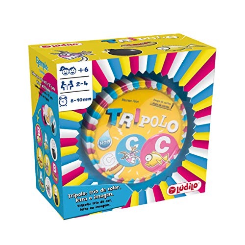 Lúdilo Tripolo, educativo, desarrollo de la concentración, juego de mesa para niños (80451) Lúdilo Tripolo, educativo, desarrollo de la concentración, juego de mesa para niños (80451)