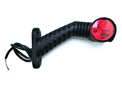 Luz de gálibo LED con 3 funciones, luz de gálibo derecha para camiones, remolques, tráilers, caravanas, etc. Luz de gálibo LED con 3 funciones, luz de gálibo derecha para camiones, remolques, tráilers, caravanas, etc.
