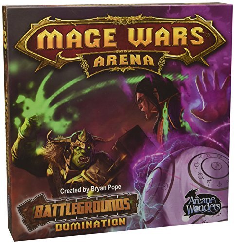 Mage Wars Arena Battlegrounds Dominatio Game by Arcane Wonders