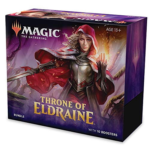 Magic: El Trono de la reunión de Eldraine Bundle (Incluye 10 Paquetes de Refuerzo)