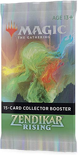 Magic The Gathering- Zendikar Rising coleccionista (15 Tarjetas Premium por Paquete). (Wizards of The Coast C75360000)