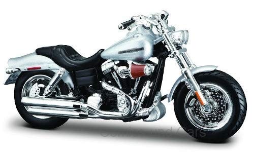 Maisto 39360-17085 Harley Davidson FXDFSE CVO Fat Bob - Modelo a partir de 2009 (escala 1:18), color plateado