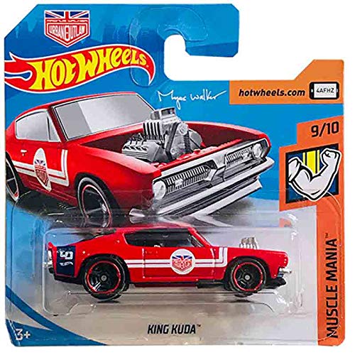 Mattel Cars Hot Wheels King Kuda Muscle Mania 140/250 2019 Short Card
