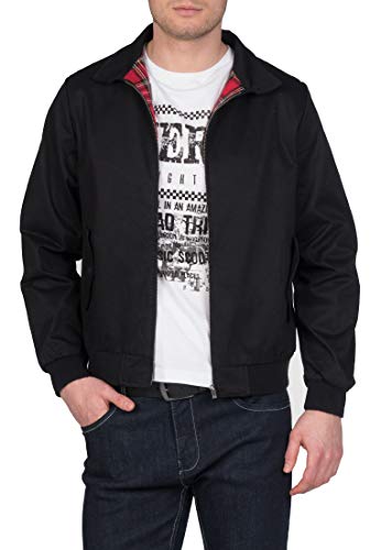 Merc Harrington, Chaqueta de Manga Larga Para Hombre, Negro (Black), Large