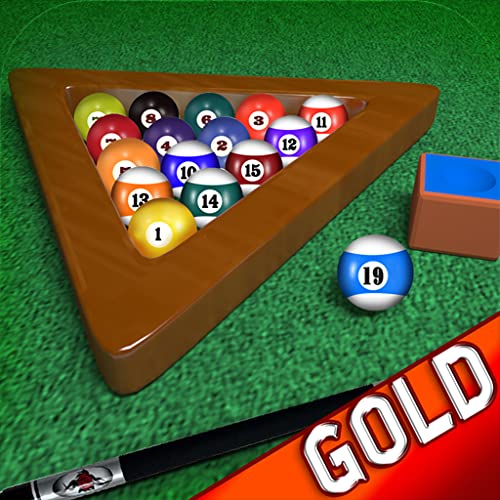 mesa de billar pool ilimitado torneo 8-ball: golpear la pelota negro - gold edition
