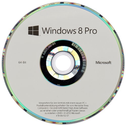 Microsoft Windows 8 Pro - Sistemas operativos (Original Equipment Manufacturer (OEM), Full packaged product (FPP), 1 usuario(s), 20 GB, 2 GB, 1 GHz)