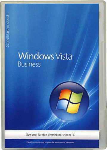 Microsoft Windows Vista Business, SP1, 32bit, DVD, OEM, DSP, DE - Sistemas operativos (SP1, 32bit, DVD, OEM, DSP, DE, PC, DEU, 800 MHz)