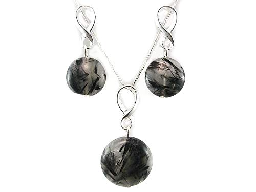Minoplata Juego Pendientes con Gargantilla de Plata y Piedra Gris es Ideal si Quieres Regalar una Joya Original a una Mujer Minoplata Juego Pendientes con Gargantilla de Plata y Piedra Gris es Ideal si Quieres Regalar una Joya Original a una Mujer