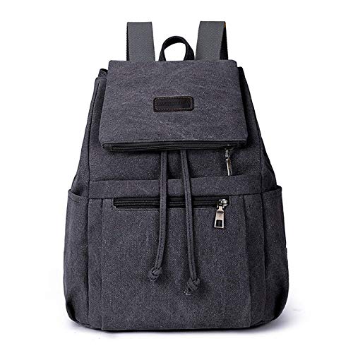 Mochila de Lona para Mujer, Escolar Mochilas Mochila Escolar Mujeres para Hombre Adolescente para Excursionismo al Aire Libre Viaje de Camping Mochila de Lona para Mujer, Escolar Mochilas Mochila Escolar Mujeres para Hombre Adolescente para Excursionismo al Aire Libre Viaje de Camping