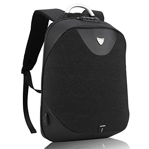 Mochila Portátil para Hombres - Arctic Hunter Mochila Antirrobo Impermeable para Portátil Multiusos Daypacks con Puerto de Carga USB