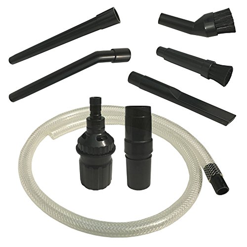 MohMus Universal - Mini Kit de Boquillas - Juego de Accesorios - Juego de Micro-boquillas - Juego de Limpieza para PC - Juego de 9 Piezas - conexión 30-38 mm - con Manguera Flexible de 90 cm MohMus Universal - Mini Kit de Boquillas - Juego de Accesorios - Juego de Micro-boquillas - Juego de Limpieza para PC - Juego de 9 Piezas - conexión 30-38 mm - con Manguera Flexible de 90 cm